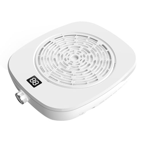 ネイル集塵機 エルエンスタジオ直営 ネイルダストコレクター セルフネイル ジェルネイル ネイルオフ ネイルケア 強力吸引 80W強力卓上集塵機 風量45段階調整 ダストクリーナー ダストバッグ不要 お手入れ簡単 安全保護機能 ネイルサロンやホームに最適