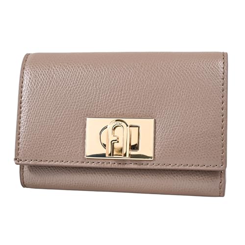 [フルラ] 1927 M レザー ウォレット コンパクト 二つ折り 折財布 グレージュ [レディース] WP00225 ARE000 1007_1257S [並行輸入品]