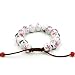 Ovalbuy Hand Crafted Porcelain Flower Beads Bracelet