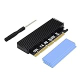 El disipador de calor de aluminio y el disipador de calor de silicona tienen un buen efecto de disipación de calor, lo que puede hacer que el rendimiento de ssd nvme sea el mejor sin hacer thermal throttling