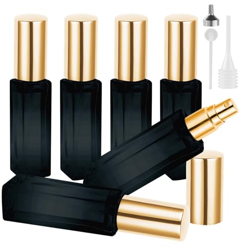 LOPHE Parfümzerstäuber, 6x10ml Parfümzerstäuber Nachfüllbar...