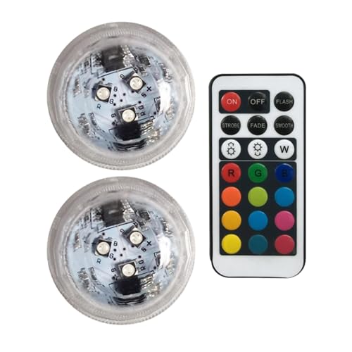 Luzes de água, luzes de disco à prova d'água,Luzes de banheira de hidromassagem que mudam de cor |