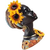 Statue de femme africaine : une fabrication exceptionnelle, un design raisonnable, stable et pratique, vous apportera… statues africaines