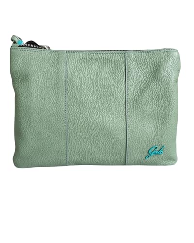 Sac Pochette GABS Beyoncé Vert Thé en cuir M avec bandoulière réglable