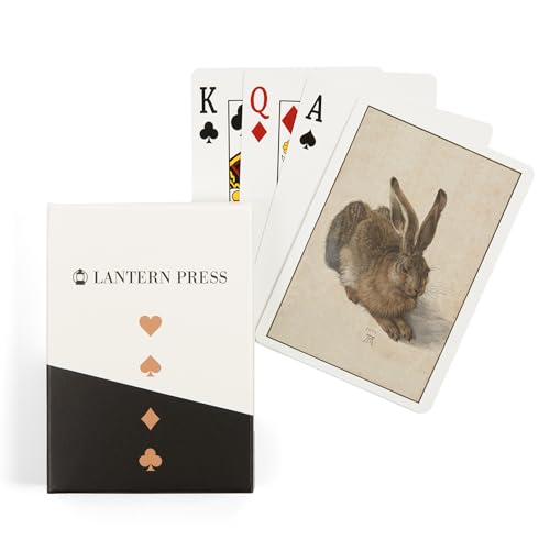 Hare (Arte Albrecht Durer) 52 Naipes Póker Tamaño