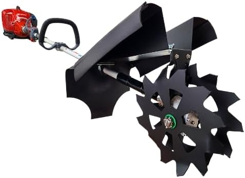 Pro 12 Mini Trencher, 2.5" Cutting Width, 12" Cutting Depth, Gasoline Powered, Modern Style, Metal Material, 24 lbs, Includes Blade