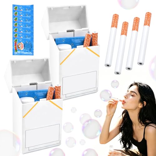 2PCS Bubble Cigarettes-Blowing Stress Relief Toys Fake-Cigarettes Toys