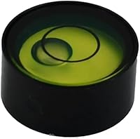 Vista 6 de Mini metal universal horizontal burbuja nivel de agua equilibrio nivel burbuja redondo 0.512x0.276 in (blanco plateado)