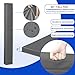 VANCL Square Pole Padding Basketball Base Padding Basketball Pole Pads Basketball Post Padding UV-Resistant Pole Padding for Square Pad Protection Grey(Fit 8''x8'' Pole&Base)