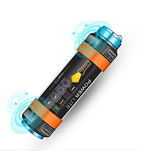 Preisvergleich Produktbild XHDATA Camping Taschenlampe IP68 Wasserdicht LED Lampe Mückenschutz SOS Auto Warnleuchte Entwickelt für Wandern Camping Tauchen Reisen Lesen Backpacker (X108)