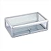 Only Garment Racks Countertop Glass Display Showcase Standard 30 inches Aluminum Frame with Front Lock