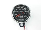  Tacómetro 180 km / H Esfera Negra Honda CX500 CX650