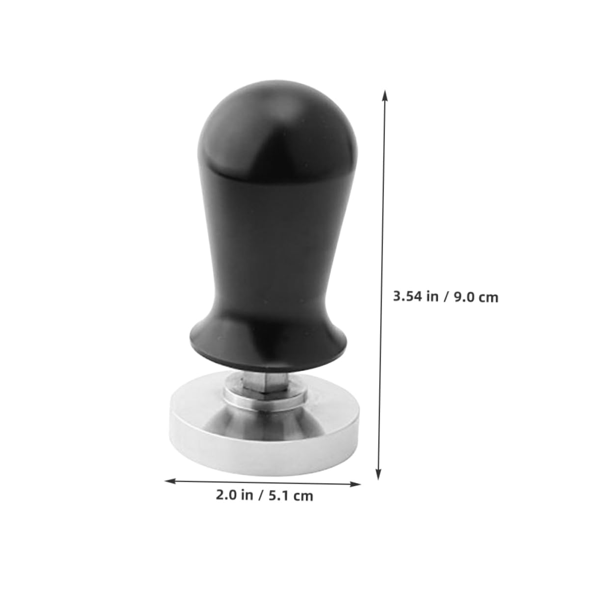 HOMSFOU Espresso -Hand -Manipulation Mit Ergonomischem Griff Handheld -Kaffee Manipulation Wiederverwendbarer Espresso -Kaffee -presswerkzeug Kaffeezubehör 51mm