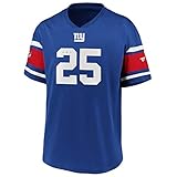 Fanatics NFL Trikot New York Giants NY Trikot Shirt Iconic Franchise Poly Mesh Supporters Jersey (S)