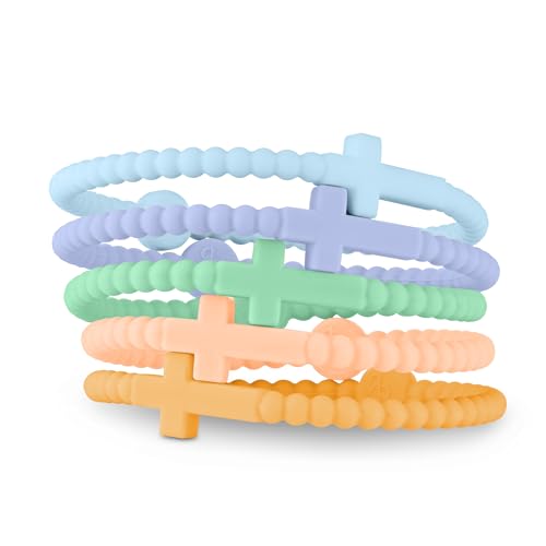 Image of Ryan & Rose Jesus Bracelets - Cross Silicone Bracelet
