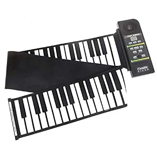 HMTOHL Piano Enroulable Flexible en Silicium avec Clavier de Piano électronique à 88 Touches avec Haut-Parleur - Les Beatles, Paul McCartney, John Lennon, RIngo Starr, George Harrison HMTOHL Piano Enroulable Flexible en Silicium avec Clavier de Piano électronique à 88 Touches avec Haut-Parleur – Image 3