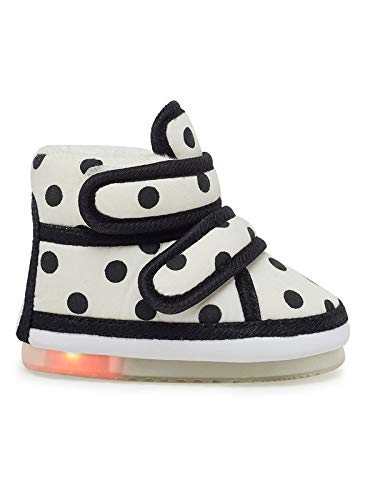 CHIU Kids LED Light Shoes with Chu Chu Music Sound & Polka Dot Print for Baby Girls and Boys 2 41nKNTzkePL