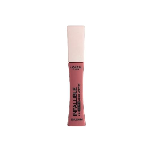 L'Oreal Paris Cosmetics Infallible Pro Matte Les Chocolats - Lápiz labial líquido perfumado, dosis de cacao, 0.21 onzas líquidas