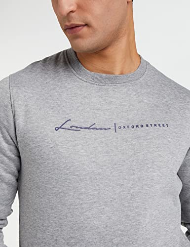 Image of Qube By Fort Collins Men's Cotton Crew Neck Sweatshirt