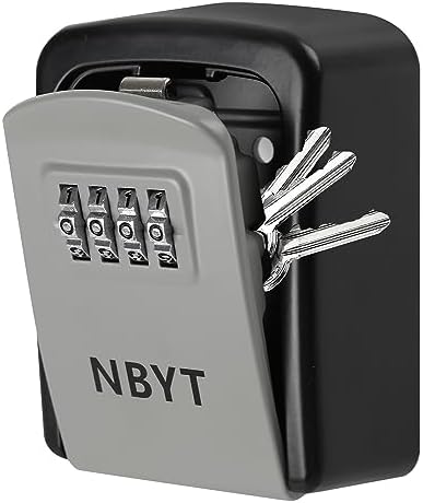 Amazon.de: NBYT Tragbarer Schlüsselkasten mit Zahlenschloss ...