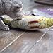 ywzmsd Catnip Toys Simulation Plush Fish Shape Doll Realistic Interactive Cat Bite Supplies 3PCSSimulation Fish Plush Toy