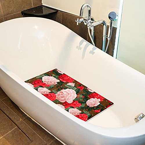 Tapis de salle de bain antidérapant avec ventouses et drainage - 6