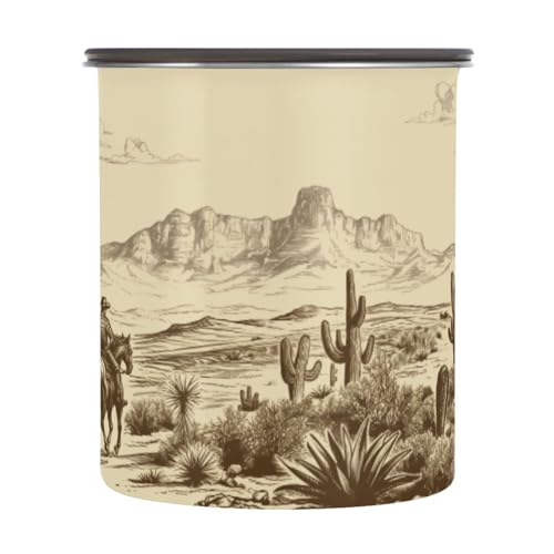 Envase Hermético para Café Acero Inoxidable 900ml