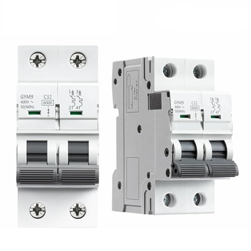 Mini disyuntor de 2 polos para carril Din ideal para renovar el cuadro eléctrico de casa