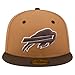 New Era Men's Light Brown/Dark Brown Buffalo Bills Two-Tone Walnut 59FIFTY Fitted Hat