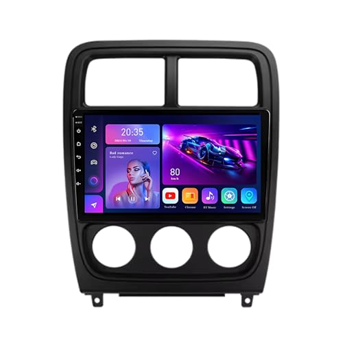 Autoradio 10 Pouces CarPlay sans Fil doté d'Android 14 et caméra de recul pour Caliber