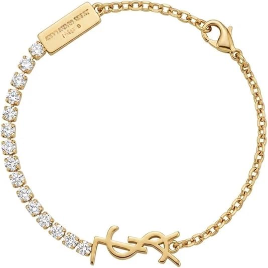 Siracend Initial Bracelet for Women - 7.5 Inch Adjustable Gold Letter Charm Bracelet， Personalized Name Designer Bracelets for Women，Letter Chain Bracelet Fashionable Trendy Bracelet by Siracend - Used condition - US$17.22