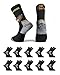 Produktbild Basic Treasure 10 Paar Arbeitssocken, WORK, Herren Arbeits- und Outdoorsocken, Funktionssocken, Wintersocken und Arbeitsstrümpfe (47/49, Schwarz)