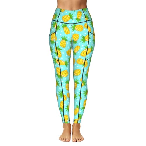 Pantalones de yoga opacos con bolsillos para entrenar sin transparencias 2
