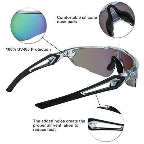 Karsaer Polarized Cycling Sports Sunglasses Men Women, Running, Mtb, Kayaking #TOP5