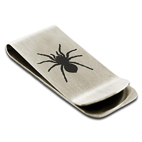 Stainless Steel Tarantula Spider Money Clip Credit Card Holder