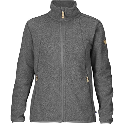 Fjällräven Damen Stina Fleece Sweatshirt,per pack Grau (Dark Grey...