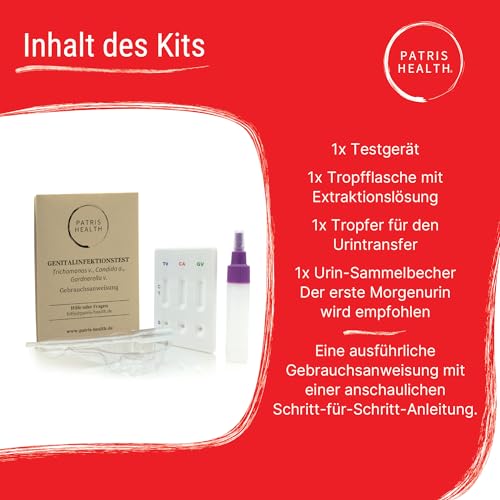 3-in-1-Test: Trichomonaden, Candida, Gardnerella