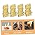 KITANDOVE Safe Firelighters for Wood Burners Carbon Wax Sticks 50pcs Quick Ignitionwooden Firelighters
