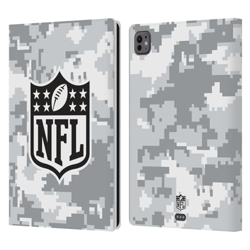 Étui iPad Pro 11 M4 NFL Camouflage Cuir Housse Portefeuille 2024