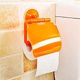 Soporte de Papel higiénico con Ventosa de Pared portátil, Soporte para Rollos...