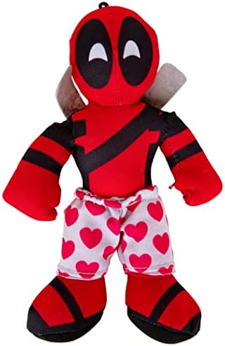 DEADPOOL Heart Boxers 9' Plush Doll, (8M-DS1005-HEART)