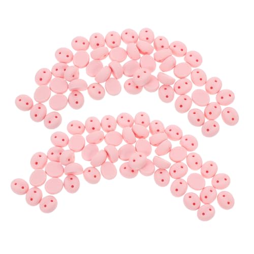 Gadpiparty 50stücke Resin Schweinschnauze Kostüm Zubehör Für Plüschpuppen Realistische Nase Für Kuscheltiere DIY Handwerksmaterial Halloween Requisiten Bastelbedarf