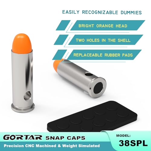 Image of Snap Caps Training Dummy Rounds Practice Safe Loading Firing Close to Real Weight