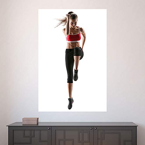 Painel Adesivo de Parede - Fitness - Academia - 1441pnm
