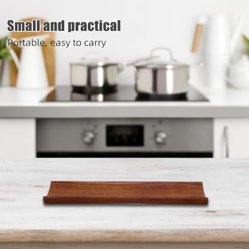 BESPORTBLE plato rectangular de madera para sushi 2 piezas miniatura 4