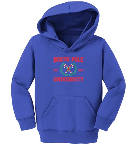 Tcombo North Pole University - Santa's Workshop Toddler/Youth Fleece Hoodie2