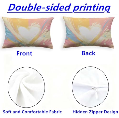 Housse de coussin 80x100 avec fermeture éclair invisible en velours - 4