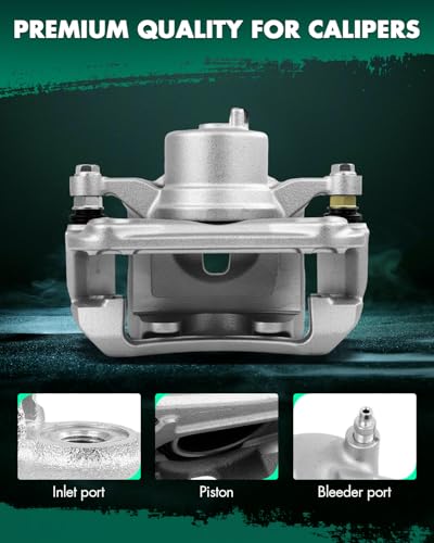 Image of SCITOO 19B6790 19B6791 Front Left & Right Disc Brake Calipers w /Bracket Fit For Hyundai For Elantra GT 2013-2017,For Kia For Forte Koup 2014-2016,For Kia For te5 2014-2018, Single Piston
