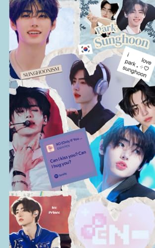Park Sunghoon Kpop Notebook | Aesthetic ENHYPEN Journal for Fans | 5x8 Inch 80 Lined...
