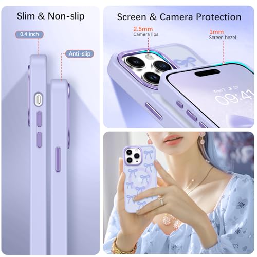 Coque iPhone 14 Pro Max compatible Magsafe translucide mate - 6
